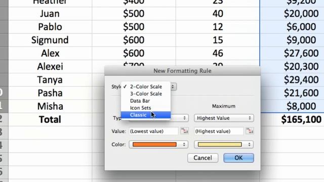 How to Make a Cell Turn a Color in a Formula in Excel : Using Microsoft Excel смотреть онлайн