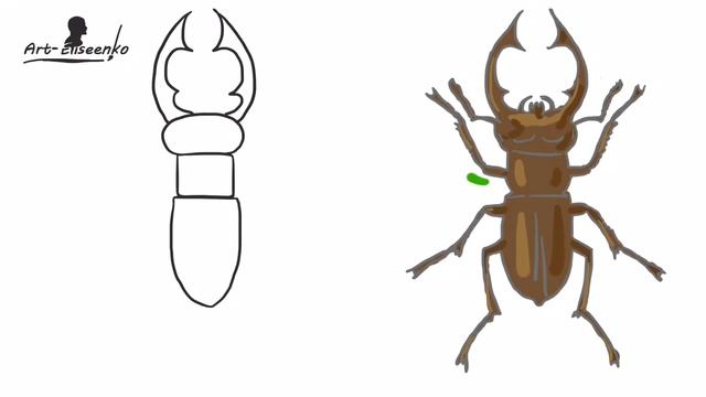 Рисунок 1. Жук Рогач смотреть онлайн