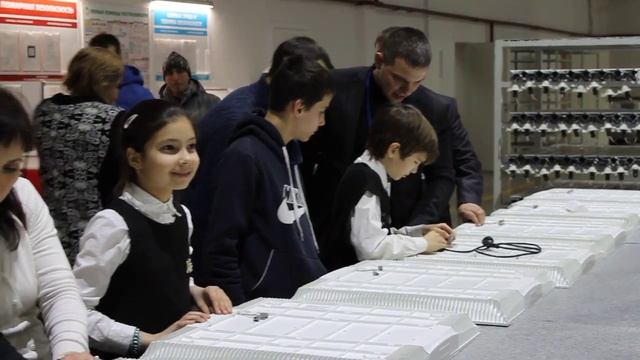 02.03.16 Экскурсия на производство Ledel смотреть онлайн