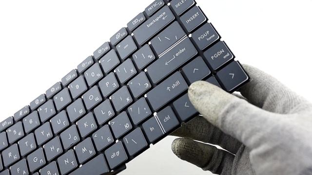 Клавиатура для MSI Summit E14 A11SCST p/n: NSK-FFBCBN, 9Z.NK1BN.C1D смотреть онлайн