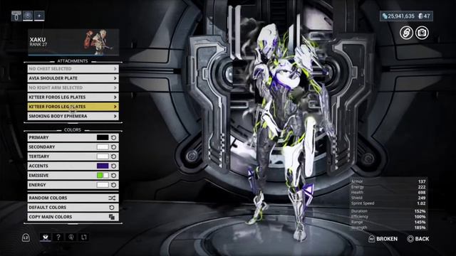 Warframe - Xaku Fashion Frame смотреть онлайн
