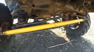 работа лифтованной на 80мм подвески на УАЗ Патриот