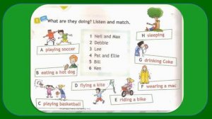 #Spotlight 3  Module 7 Lesson 14a b  In the park  Ex.1,p.110 аудирование