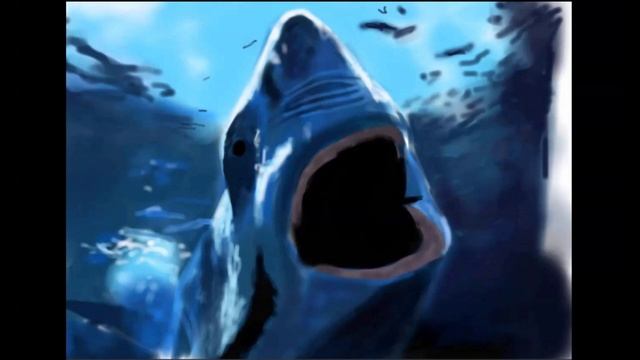 iPad Finger Painting - GREAT WHITE SHARK смотреть онлайн