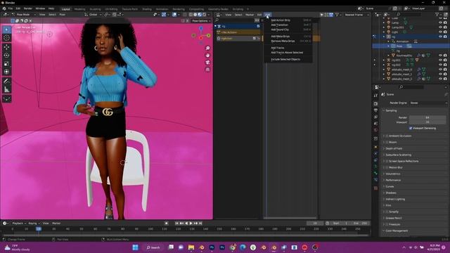 SIMS 4 Blender Animation Tutorial #sims4 #sims4blender #blendertutorial смотреть онлайн