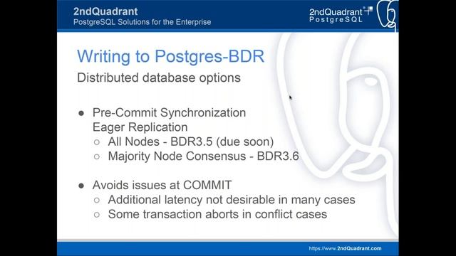 Webinar: pglogical and Postgres BDR update by Simon Riggs смотреть онлайн