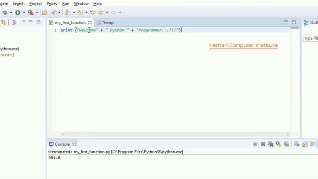 Python Programming - Print - Part 1 смотреть онлайн