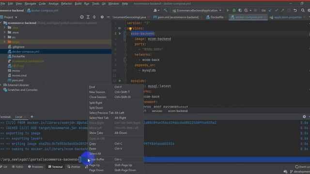 Deploy spring boot application with mysql in Docker смотреть онлайн
