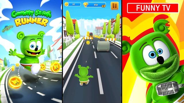 Gummy Bear Running (Official Endless Runner by Genera Games) Gameplay Walkthrough (Android) смотреть онлайн
