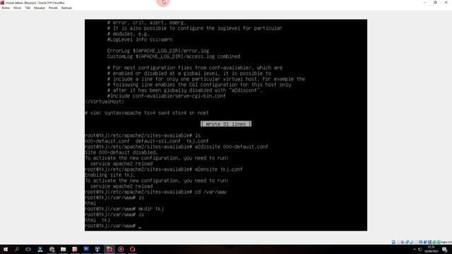 DEBIAN KONFIGURASI WEB - DATABASE - FTP смотреть онлайн
