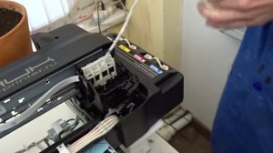 Агрессивная ручная промывка головки принтера ЮНИК 4