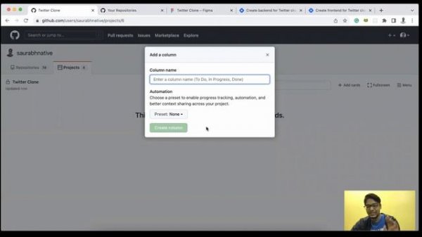 Improving your Github repos presentation using projects feature