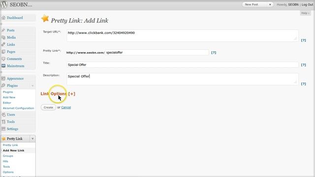 Using Pretty Link Plugin to Hide Affiliate Links - SEOBN.COM смотреть онлайн