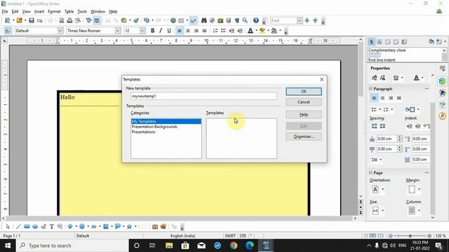 How to Create and Use Templates in Open Office Writer? смотреть онлайн
