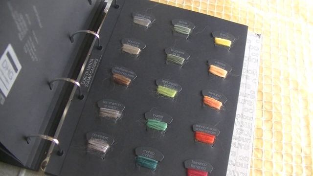 Показываю свой Каталог цветов итальянской шерсти смотреть онлайн