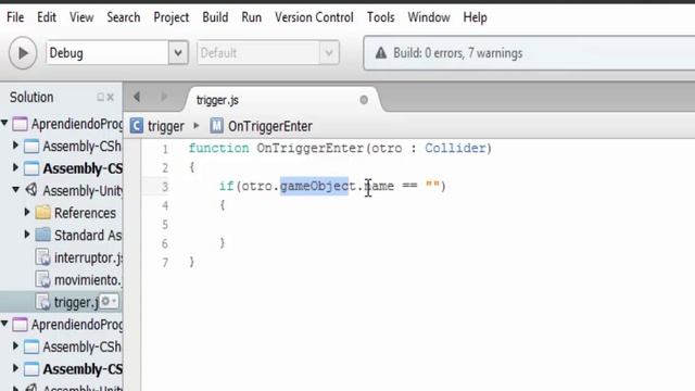 003 - Tutorial de Programacion en Javascript - Unity 5 - Triggers (Gatillos) смотреть онлайн