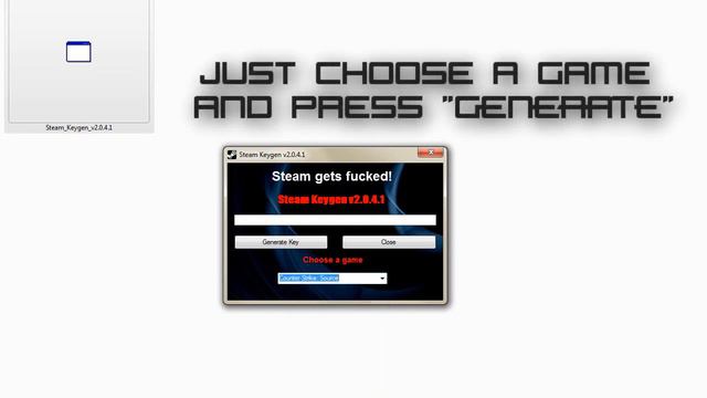 Steam Keygen Generator [UPDATED JUN-2010] смотреть онлайн