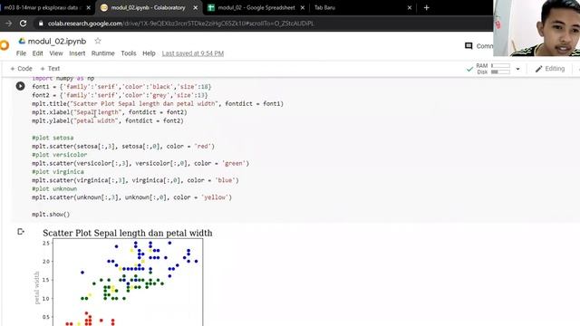 Modul 02 - Eksplorasi Data Menggunakan Matplotlib | Datamining C смотреть онлайн