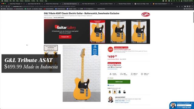 What Telecaster Would I Buy in 2022? (Under $1k) смотреть онлайн