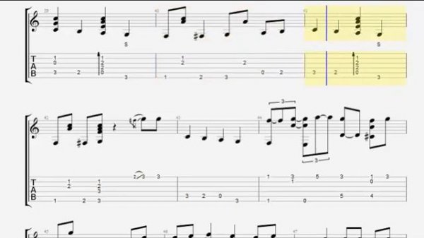 Blue Moon Guitar Tab
