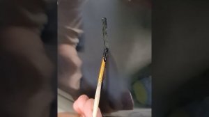 Удаление царапины без покраски. Глубокая царапина на бампере.