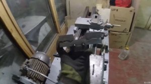 токарный станок  ТВ4 Модернизация, проставка под переднюю бабку