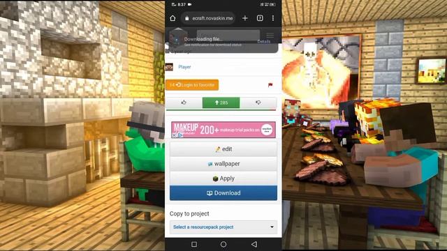 Minecraft best skin | Minecraft pocket edition skin change | Minecraft skin download смотреть онлайн