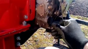 Замена масла в мотоблоке Forte HSD1G-105