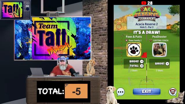 GOLF CLASH l ACACIA RESERVE LIVE ROOKIE WR смотреть онлайн