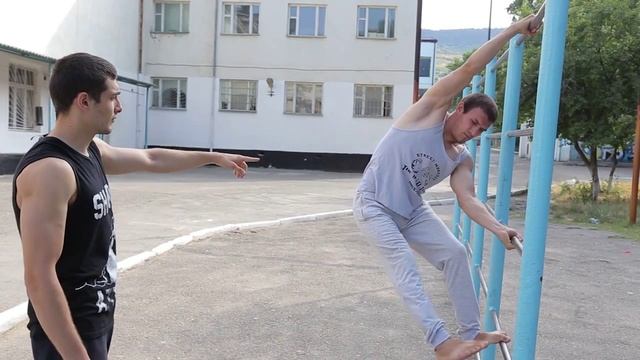 Обучалка "Флаг"/ Human Flag Tutorial смотреть онлайн