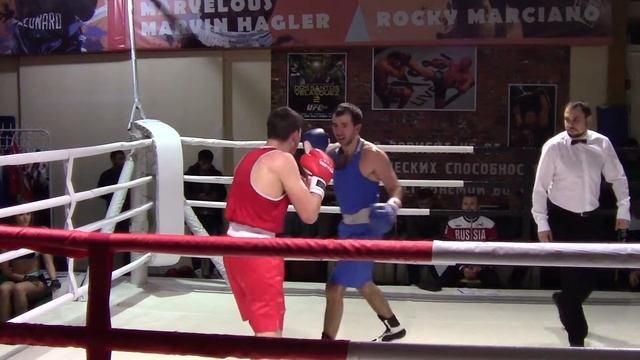 1 Сергеев Игорь БК Ударник vs Эмухвари Джаба БК Московский бокс смотреть онлайн