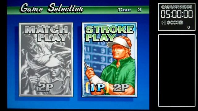 Neo Turf Masters Arcade Gameplay (ACA Neo Geo) смотреть онлайн
