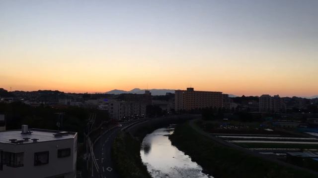 Гора Фудзи на закате 😄 смотреть онлайн