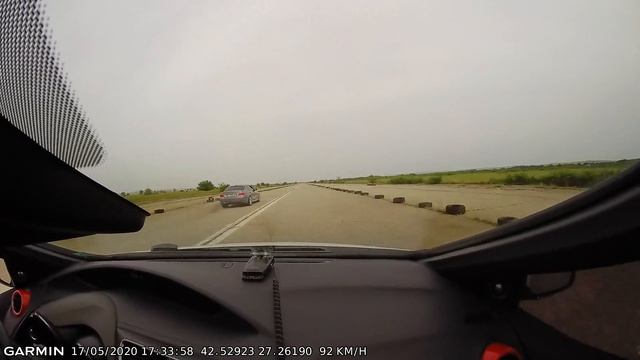 Honda Civic Type R FK2 400 hp vs BMW E61 535d 390 hp/run 2 смотреть онлайн