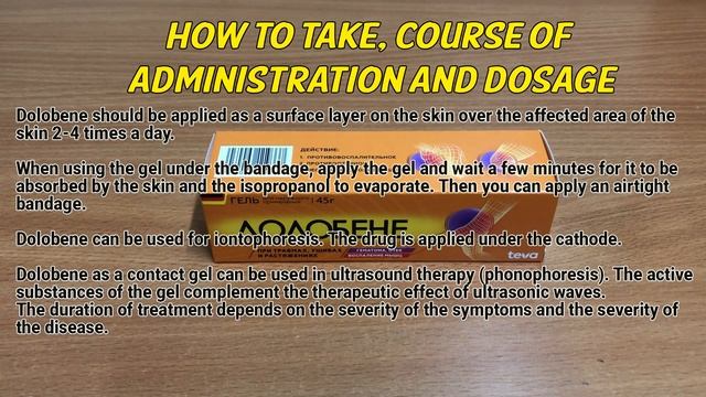Dolobene gel how to use: How and when to take it, Who can't take смотреть онлайн
