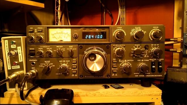 Kenwood TS-830 overview and tune up. смотреть онлайн