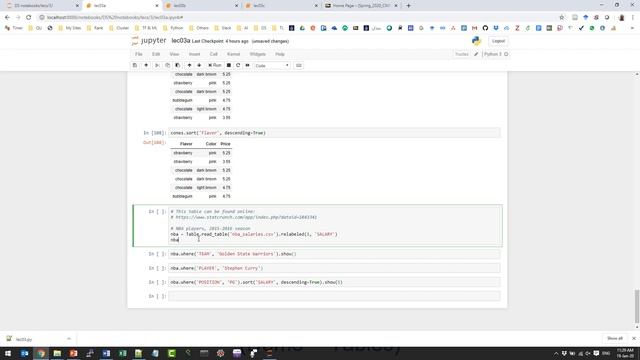 CMPS 360 Data Science | S20 | Session 3 | Python смотреть онлайн