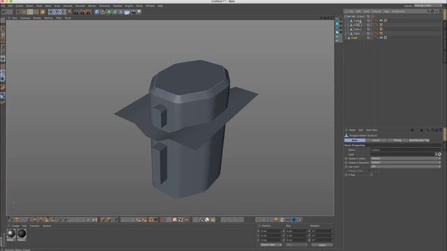 Mesh Boolean In Cinema4D