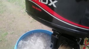 Конструктивный косяк системы охлаждения подвесных лодочных моторов HDX 2.6 CBMS контролька