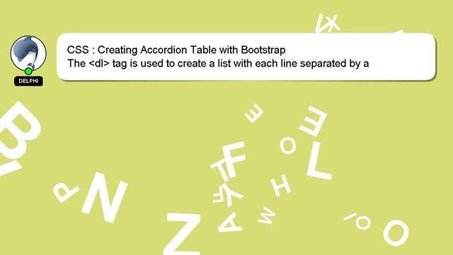 CSS : Creating Accordion Table with Bootstrap смотреть онлайн