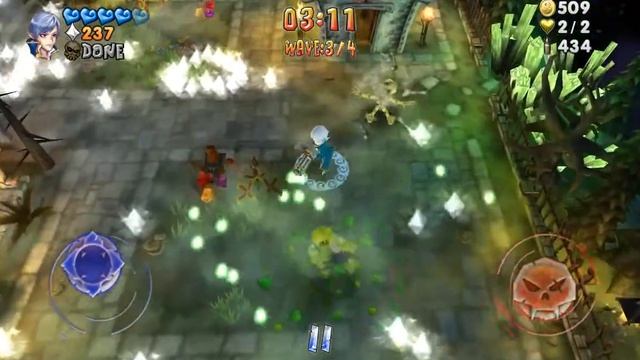 Vampire Crystals Zombie Revenge - Android Gameplay HD смотреть онлайн