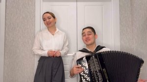 «Старый клен» на баяне Рафина Ганиуллина и Разиль Камалов