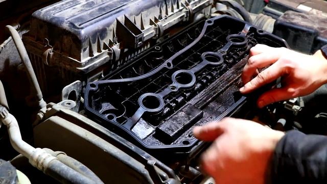 Kia Rio. A5D. Замена прокладки клапанной крышки