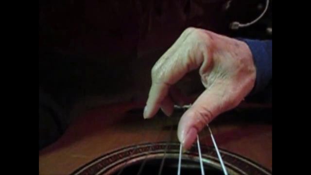 Classical Guitar: Free-stroke RH IM alternate at 120 mm in slow motion смотреть онлайн