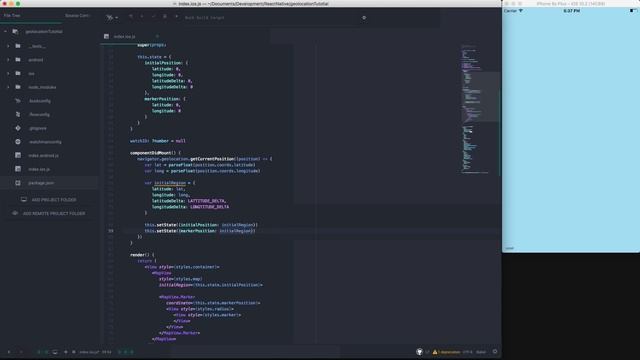 React Native - GPS Location смотреть онлайн
