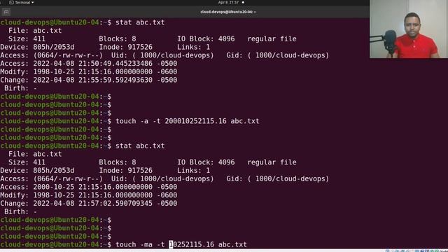 Timestamps, Date, Calendar | atime - mtime - ctime смотреть онлайн