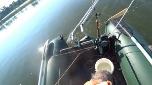 Рыбалка с лодки. Река Дон. Ст. Раздорская.