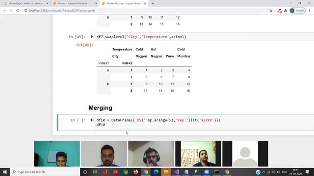 Pandas DataFrame Multilevel Series 2 смотреть онлайн