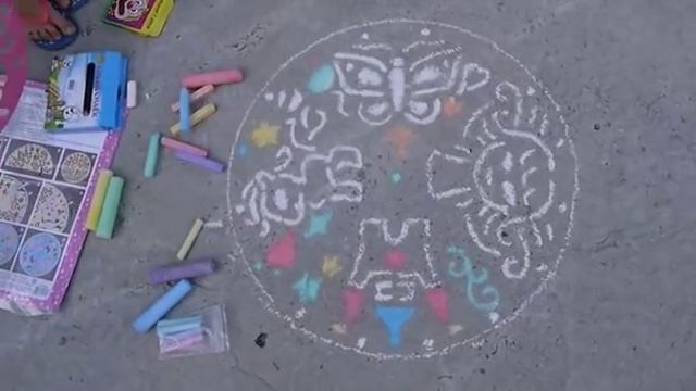 Трафарет Рисуем на асфальте Ранок Креатив Ranok Creative / Katya Toys TV смотреть онлайн