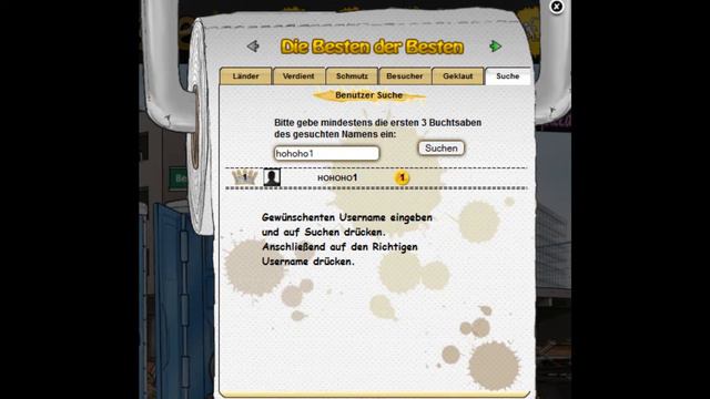 Wie füge ich Freunde beim Onlinegame Scheisse.de hinzu